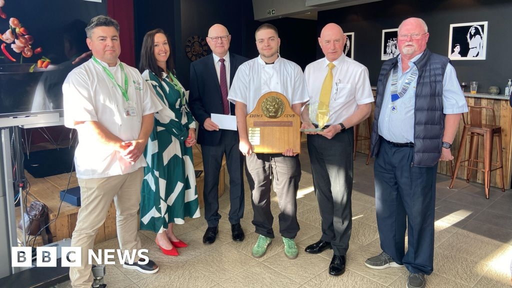 Guernsey chef wins culinary apprentice of the year award