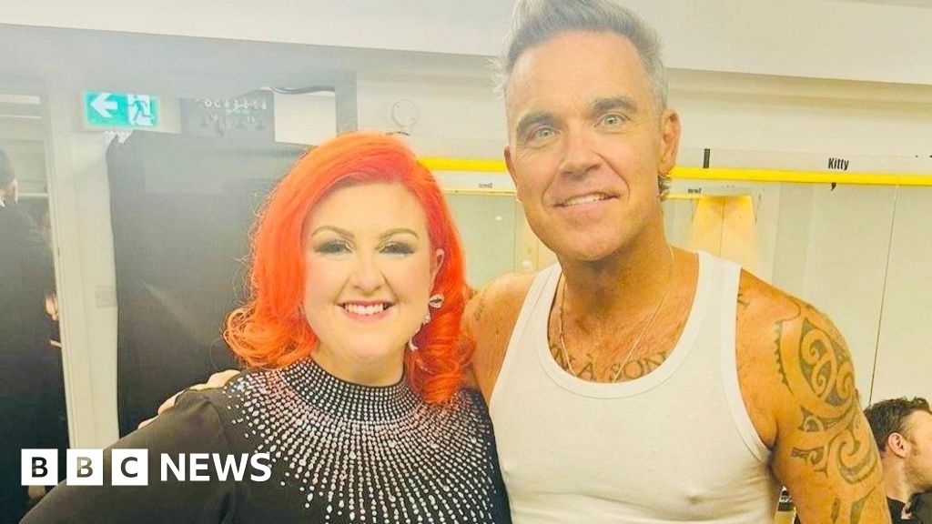 Michelle McManus nervous ahead of  Robbie Williams duet