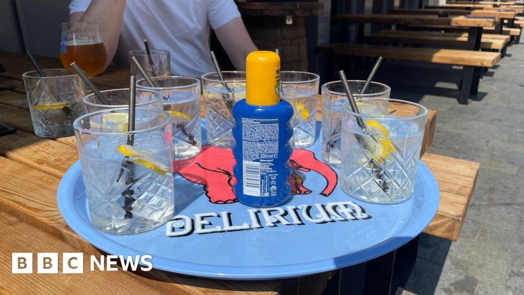 Public offered free suncream during hot weather