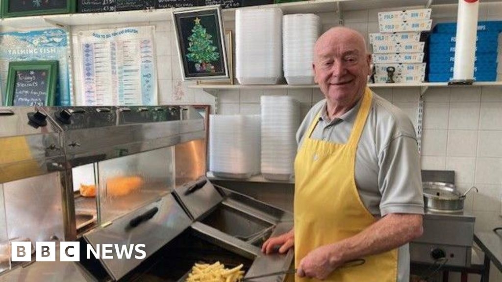 Liverpool fish and chip shop owner retires after 48 years