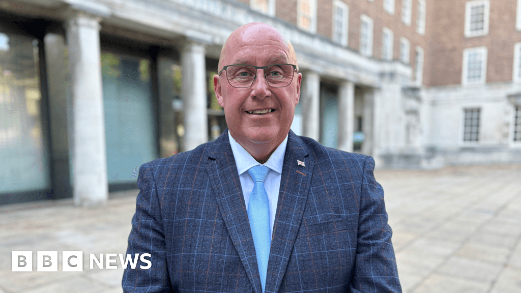Who is new county council leader Mick Barton?
