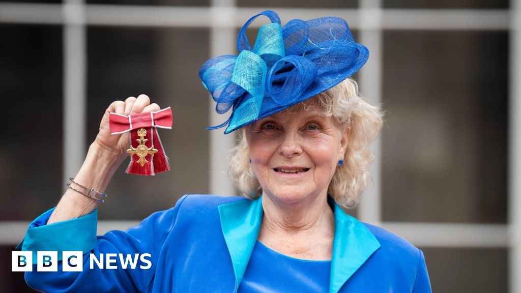 Hampshire Post Office victim 'still at war' as she gets OBE