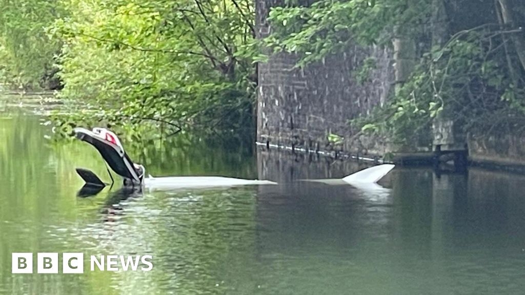 Woman rescued after car plunges into Bridgewater Canal in Stretford