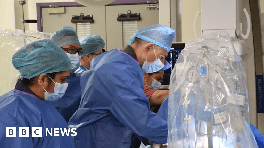 East of England heart valve patients undergo less invasive op