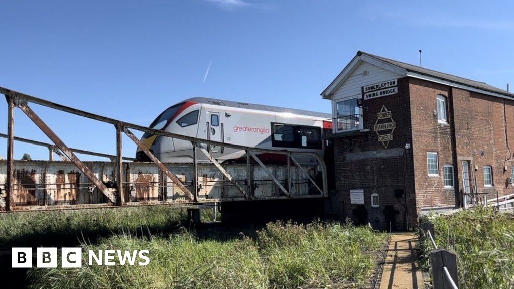 Lowestoft to Norwich trains disrupted after boat hits bridge