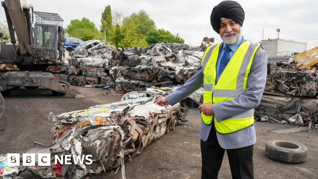 Van used in fly-tipping in Wolverhampton crushed, says council