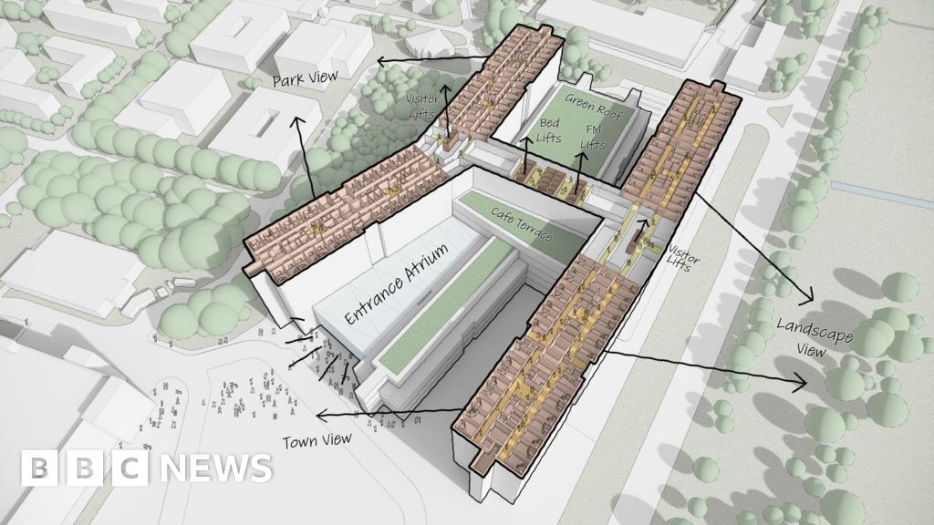 First designs for the new QEH hospital in King's Lynn revealed