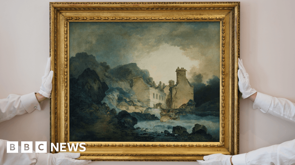 One of JMW Turner's first paintings rediscovered after 150 years