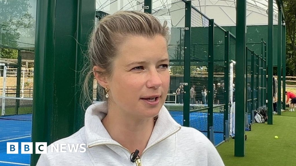 Olympian turns hand to padel as new court opens in East Grinstead