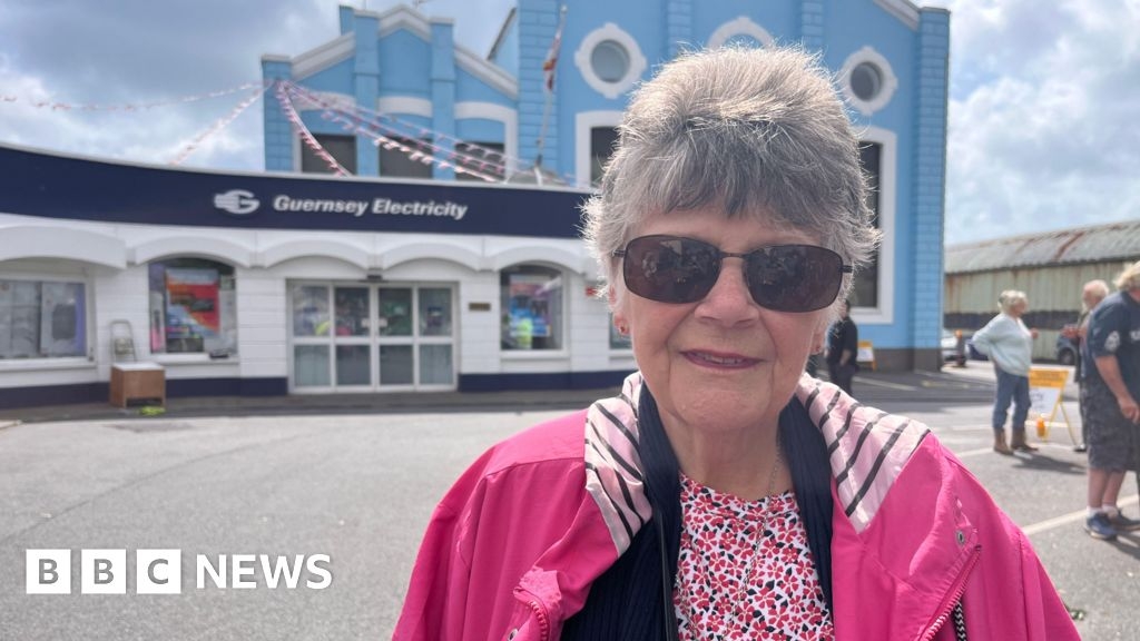 'We sit in the dark to save money on electricity in Guernsey'
