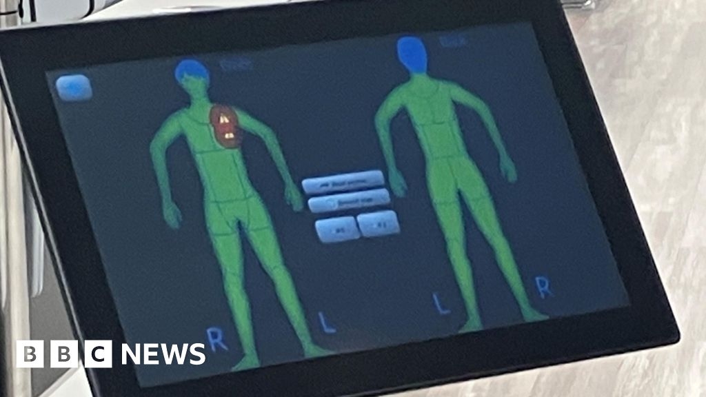 Airport apologises for Cornwall woman's breast form shock