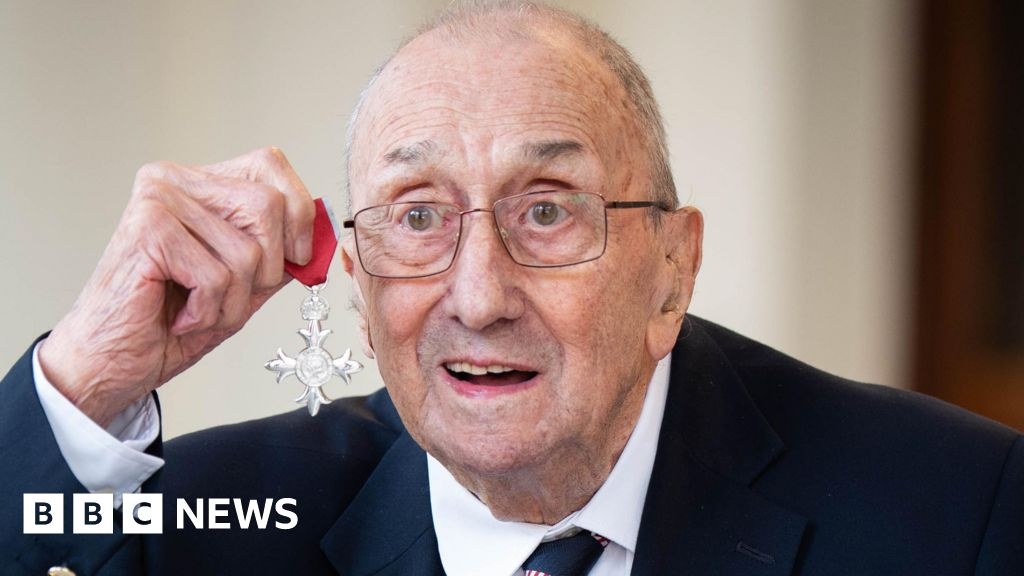 Peterborough WW2 veteran gets MBE days before 100th birthday