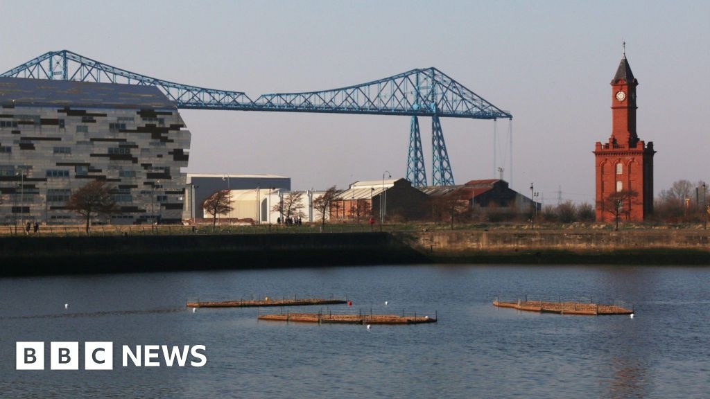 Floating islands built in Middlesbrough dock as wildlife habitats