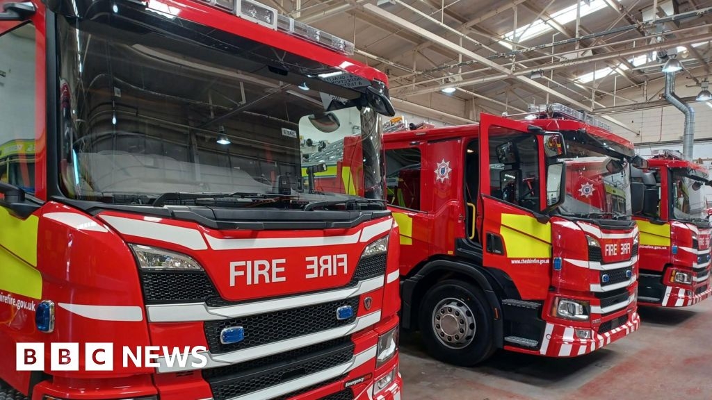 Woman dies after Alsager crash involving car and fire engine