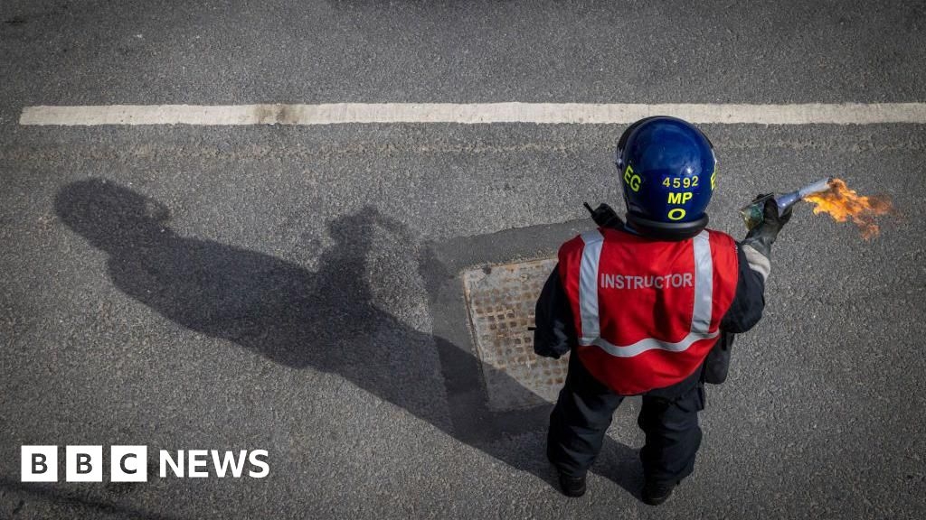 Met Police instructor caused £10k petrol bomb damage at Kent site