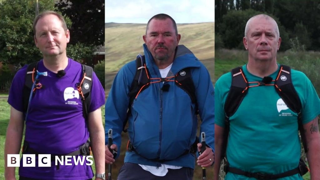 Three Dads' pride at suicide prevention lessons in schools