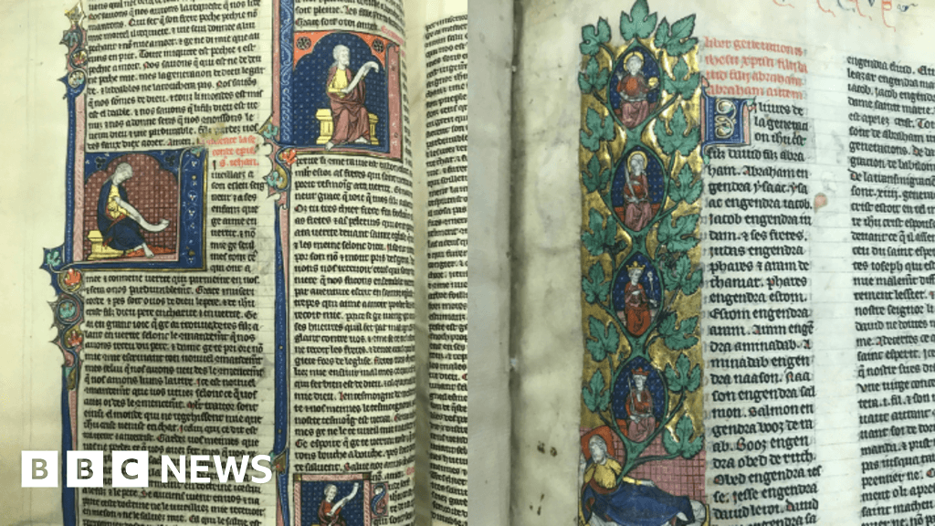 Royal manuscript on display for Oxford library's anniversary