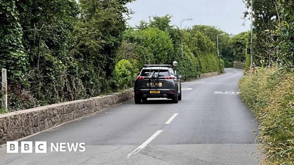 Removal of central road line on Jersey road aims to cut speeds