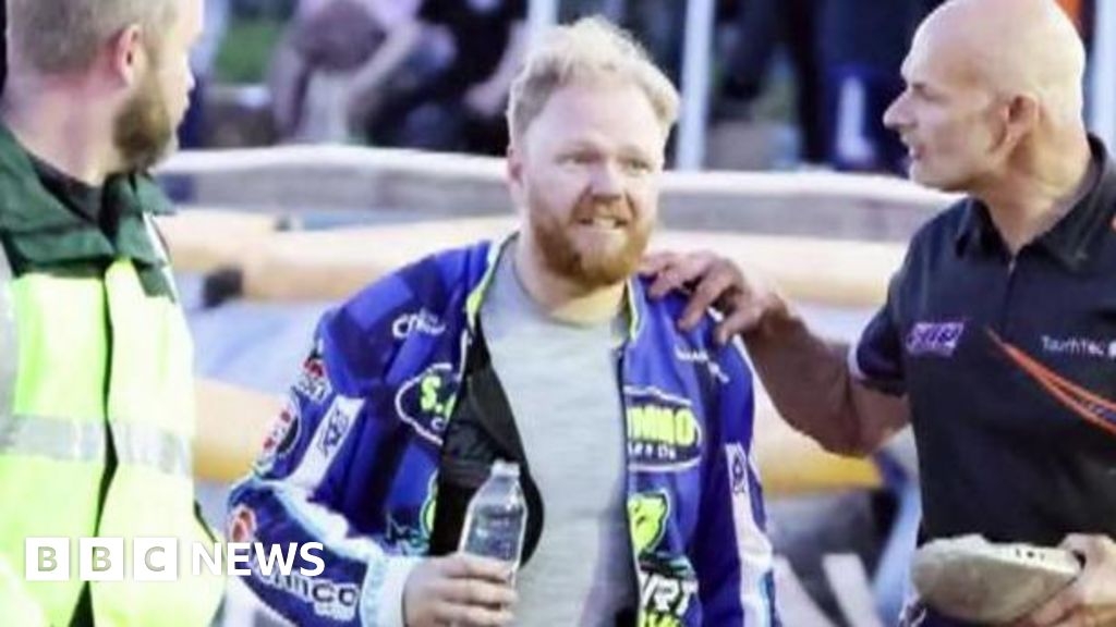 Oxford Cheetahs rider 'thankful' for fans' support after crash