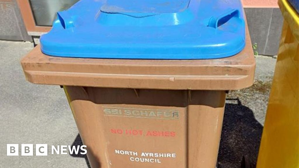 How did an Ayrshire bin end up in a German village?