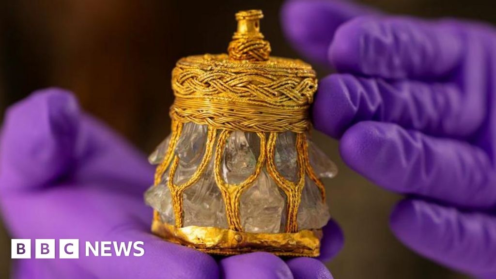 Crystal jar from Viking treasure hoard to go on show in Kirkcudbright
