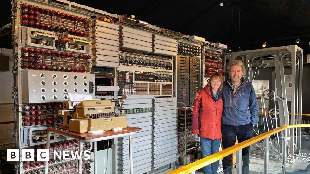 We never knew our dad helped to build the Colossus computer