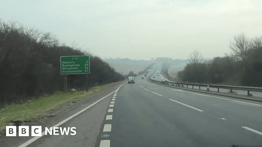 Fixing the slip roads leading onto the A34 in Berkshire