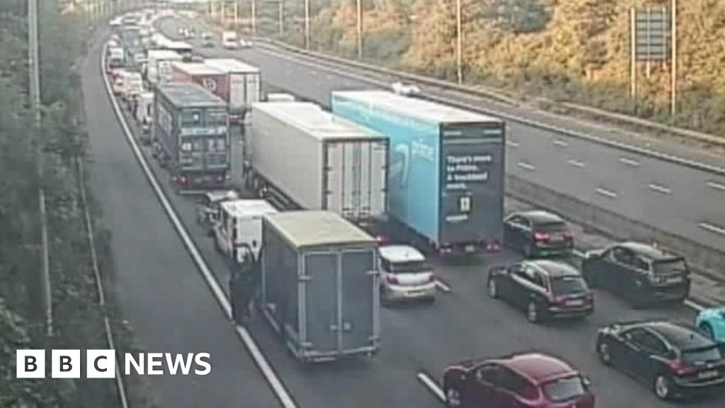 Section of M1 reopens after serious crash at junction 26