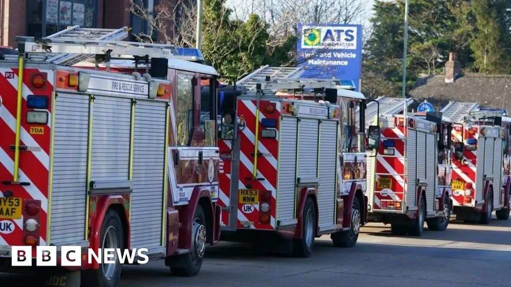 Humberside Fire and Rescue donates kit for convoy to Ukraine