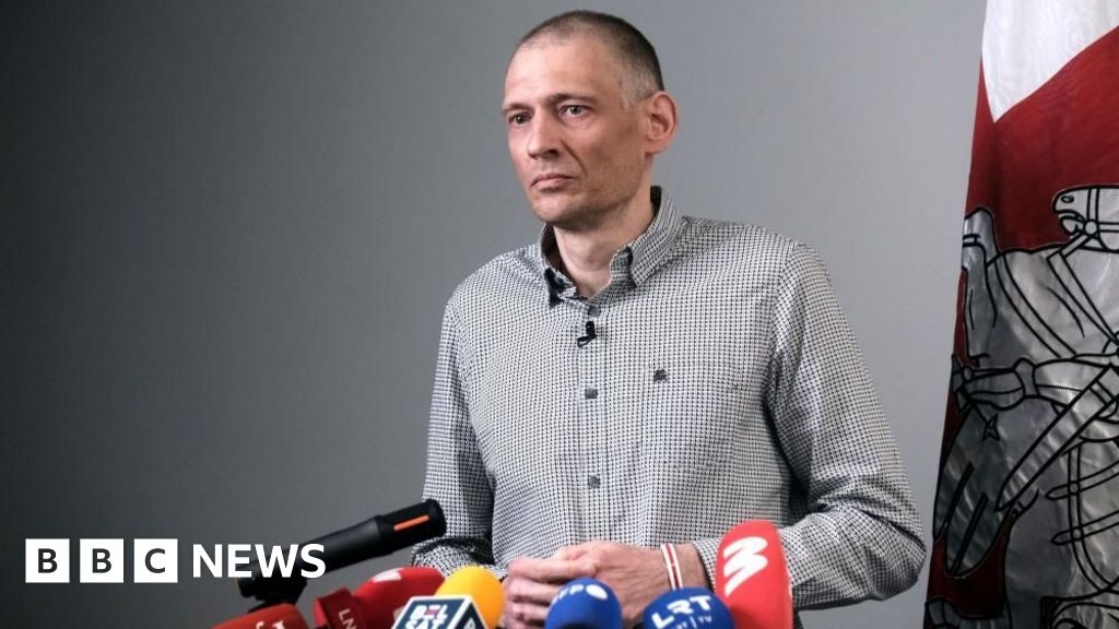 Belarus opposition leader's husband urges Trump to help free other prisoners