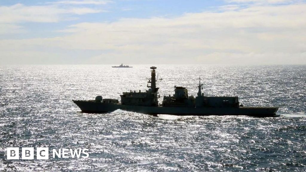 Royal Navy tracks Russian warships through UK waters