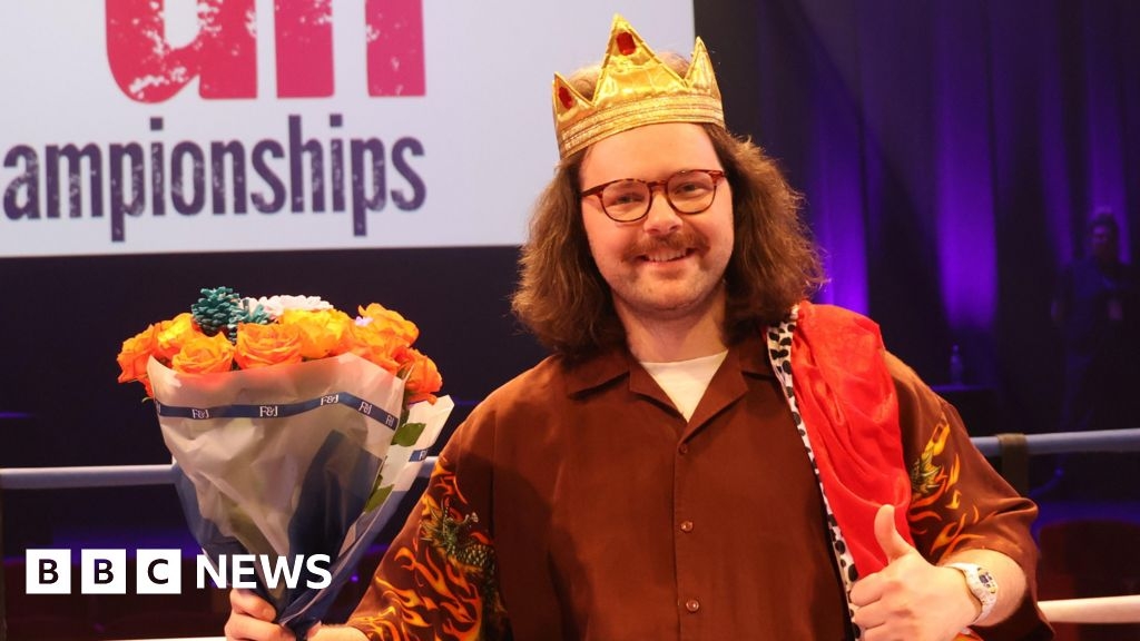 Leicester: Puns see comedian crowned UK's number one