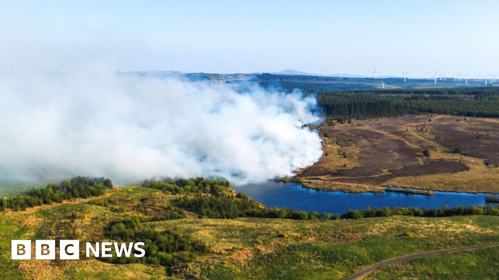 Fifty firefighters tackling West Lothian wild blaze