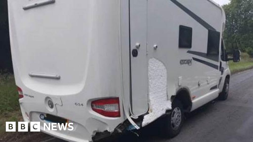Drink driving charge after motorhome crash at Wetherby Services
