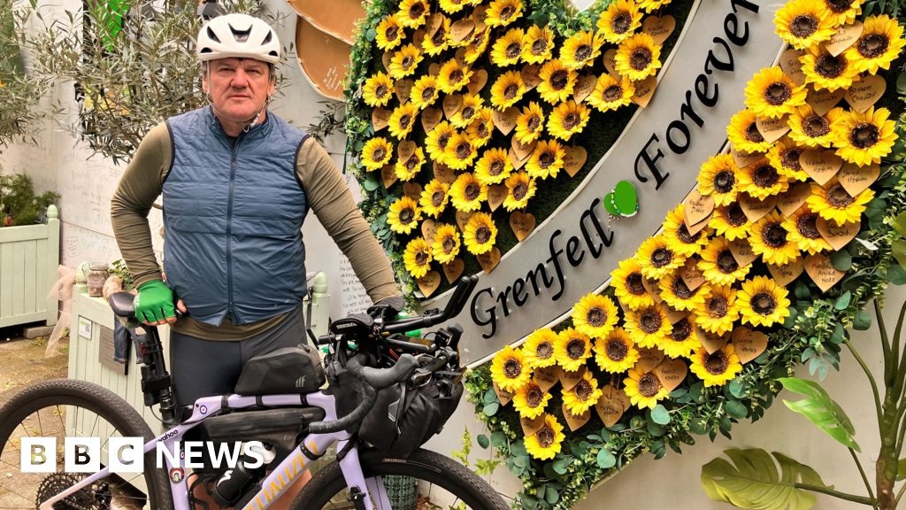Ex-firefighter cycling round the world for Grenfell youth
