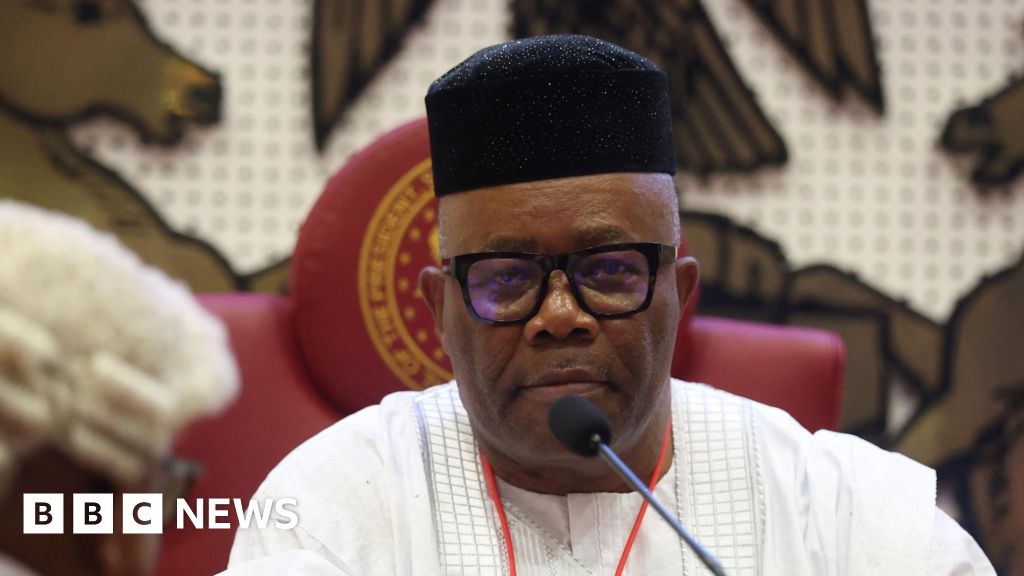 Godswill Akpabio: Nigeria's senate president denies harassment claims