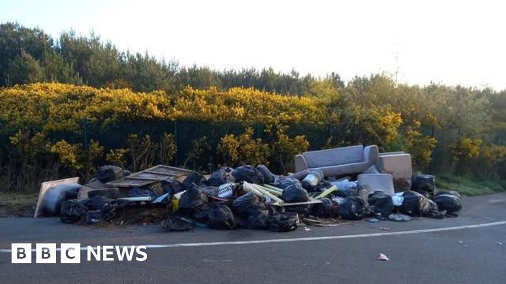Dorset Council reported cleaning 15 tonnes of litter along A338