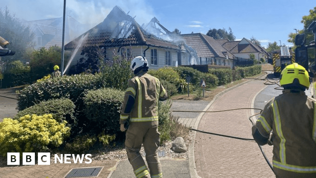 Fire at Braintree retirement village destroys bungalow