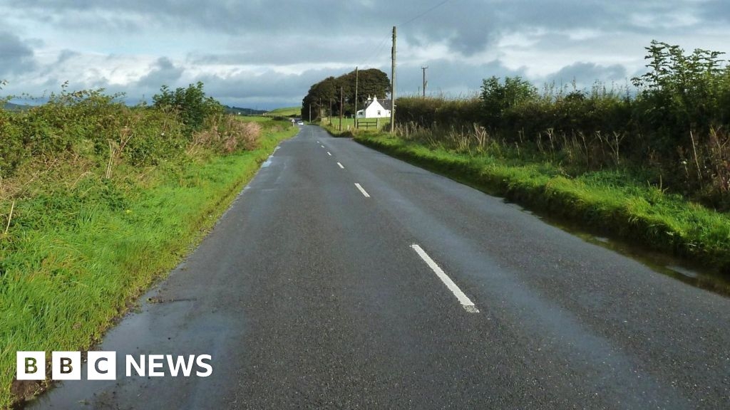 Motor trike accident near New Abbey leaves two in hospital