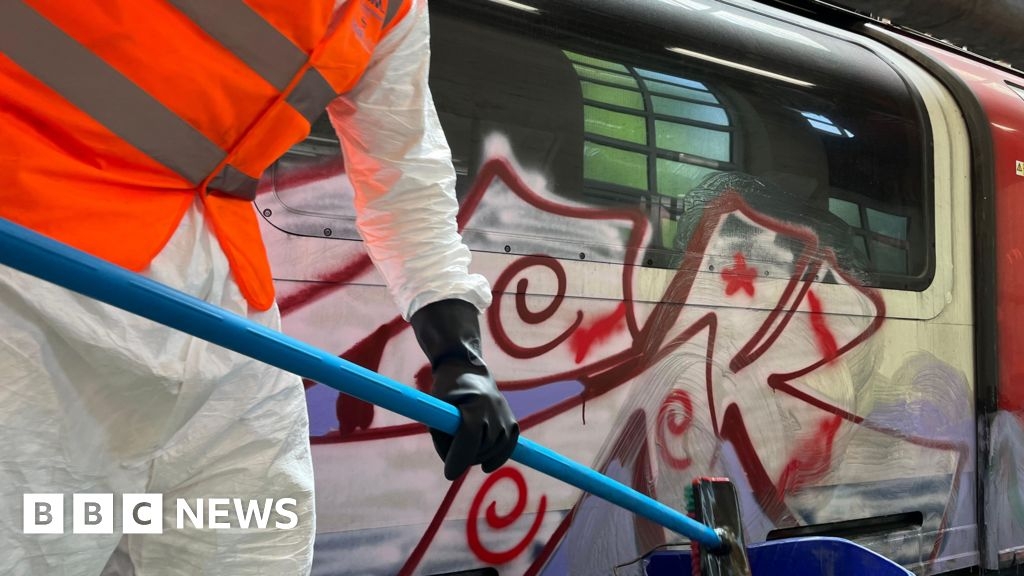 London Underground: Thousands of pieces of graffiti removed daily