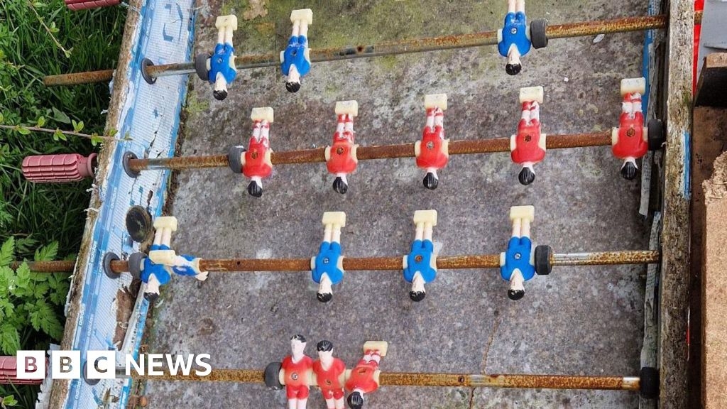Football table and 'wine bush' found during Peterborough clean-up
