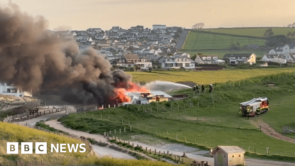 South Devon seafront café owner 'in shock' after fire