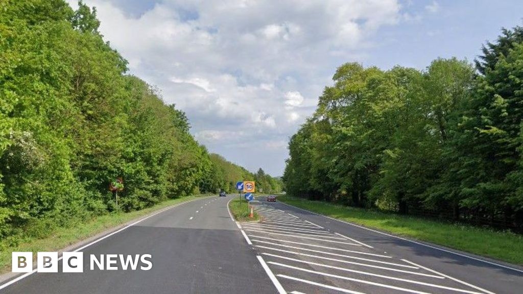 Woman badly injured as car loses control and rolls over on A36
