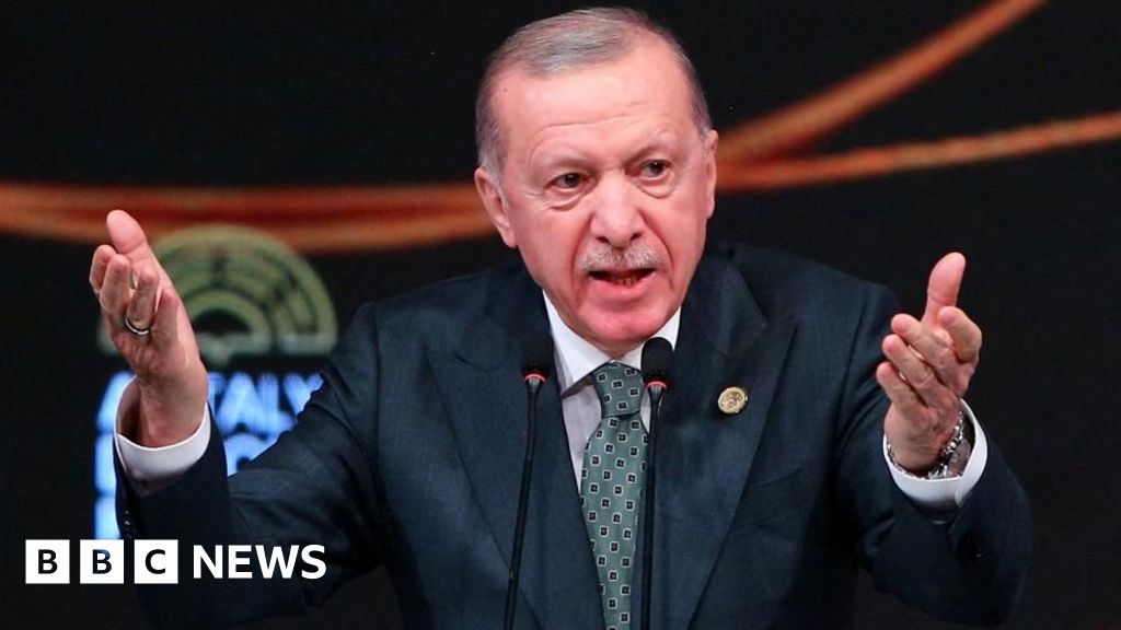 Erdogan denies bid to change Turkey's constitution means he'll run for presidency again