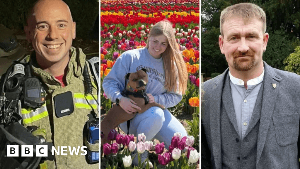 Town mourns firefighters and father lost in Bicester Motion fire