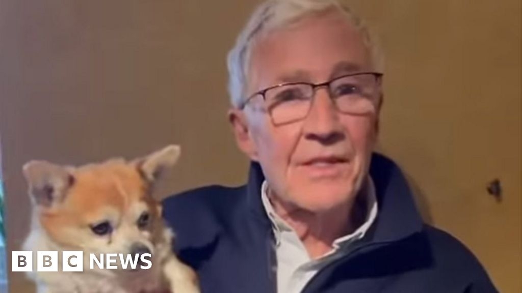 Paul O'Grady's husband Andre Portasio shares 'bittersweet' final video