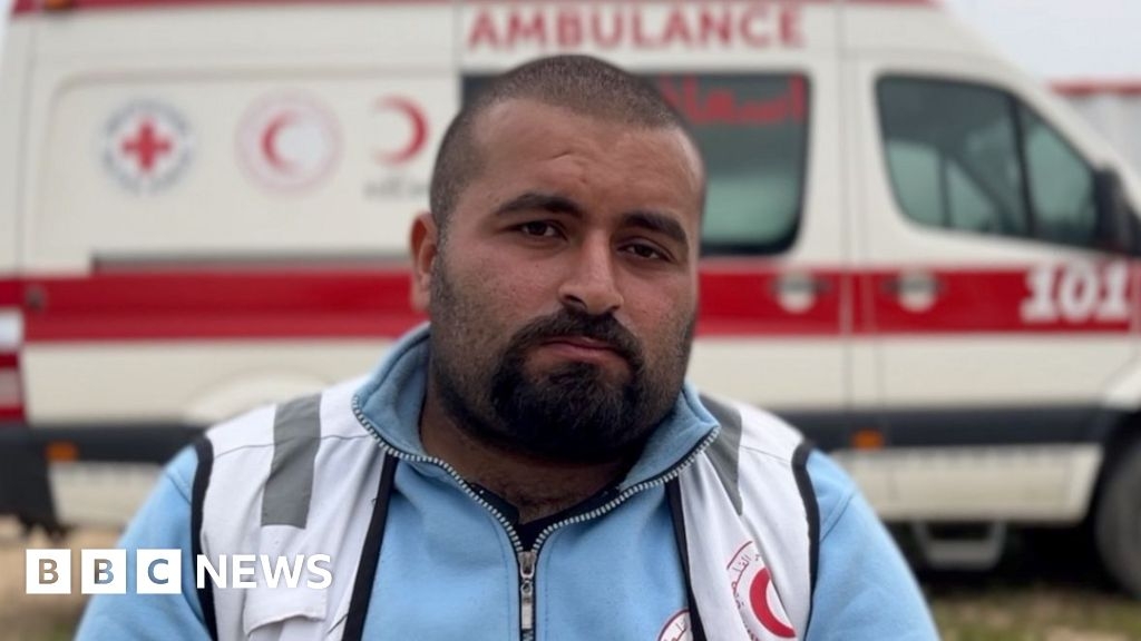 Survivor challenges Israeli account of attack on Gaza ambulances