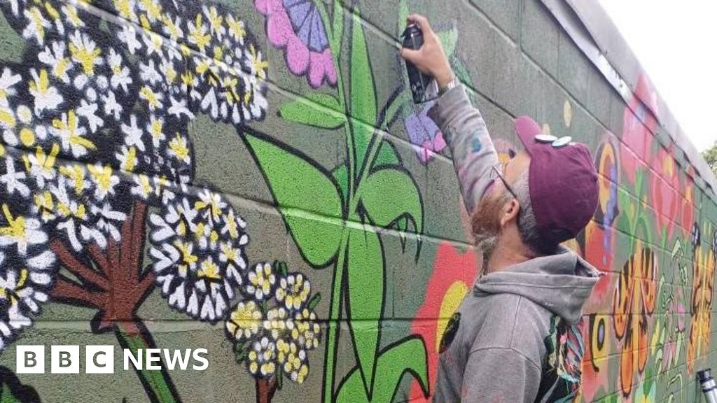 Painted murals transform Hull Green Corridor project