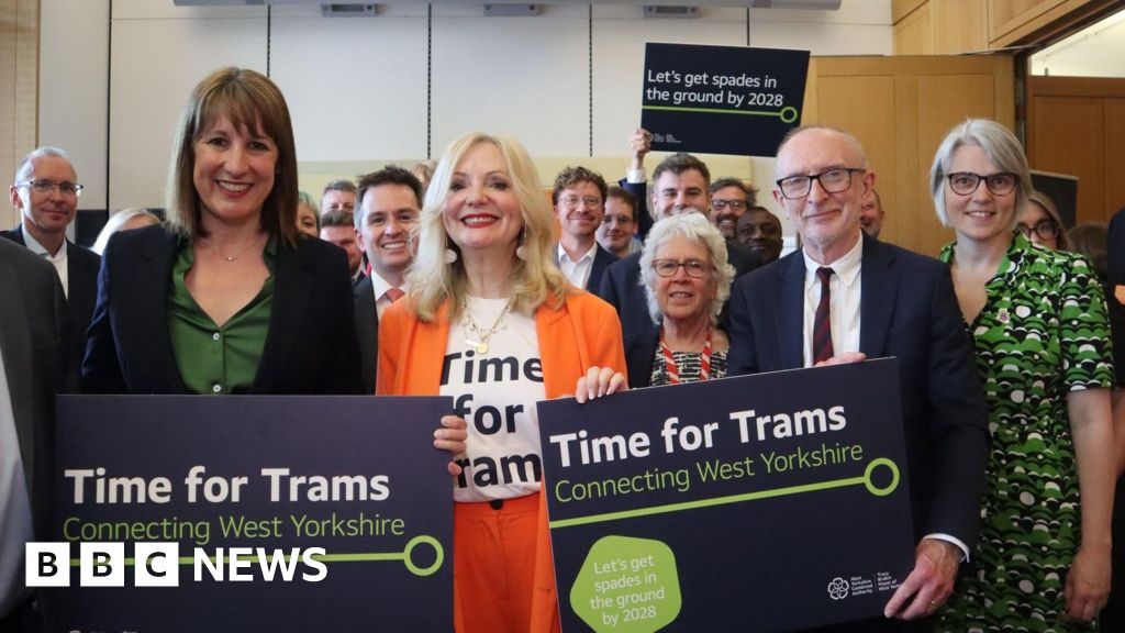 Funding secured for West Yorkshire's £2.1bn tram project