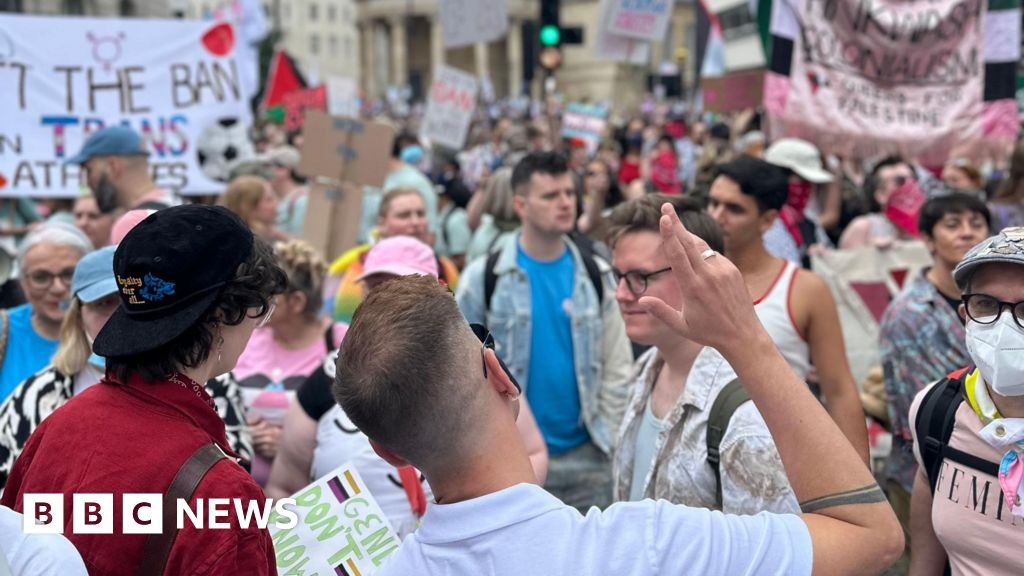 London Trans+ Pride brings 100,000 people to the streets
